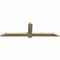 Ekena Millwork Eugene Rough Sawn Timber Gable Bracket, Douglas Fir, 60"W x 17"H x 2"D x 4"F, 7/12 Pitch GBW060X17X0204EUG00RDF - alternate 3